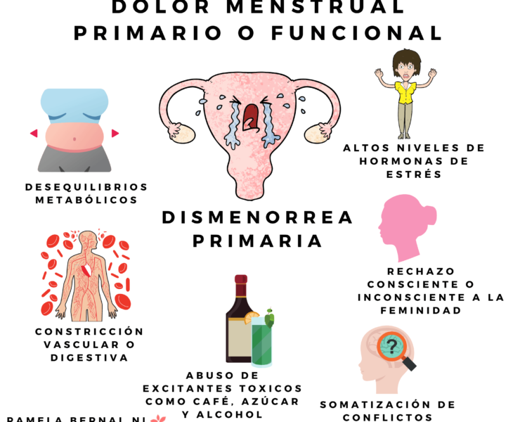 Qué causa la dismenorrea (dolor menstrual)  primaria o funcional - Mujer Naturista